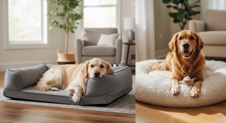 Best Dog Beds for Golden Retrievers : Tested With Our 2 Goldens
