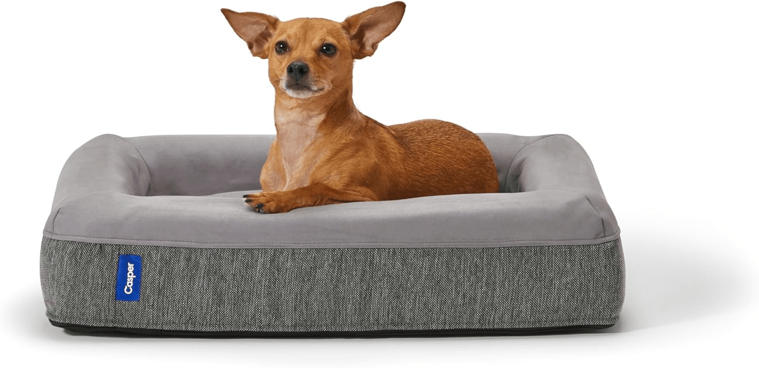 Casper Dog Bed — Plush Memory Foam, Large (45" × 35", for dogs up to ~90 lbs)