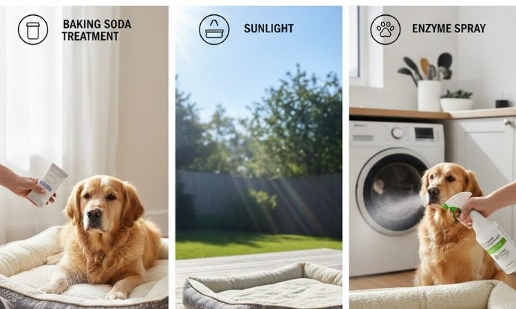 Quick Fixes for Smelly Dog Beds