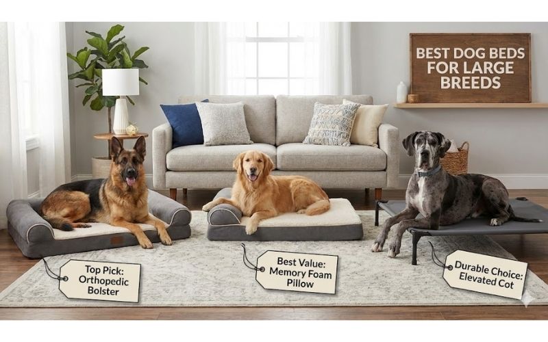 Quick Picks: Best Large Breed Dog Beds