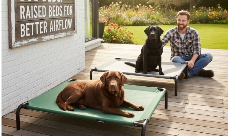 Best Elevated Dog Beds : Raised Beds for Better Airflow